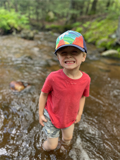 kids playing in water